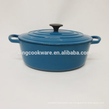 Utensilios de cocina de acero inoxidable de esmalte de hierro fundido olla